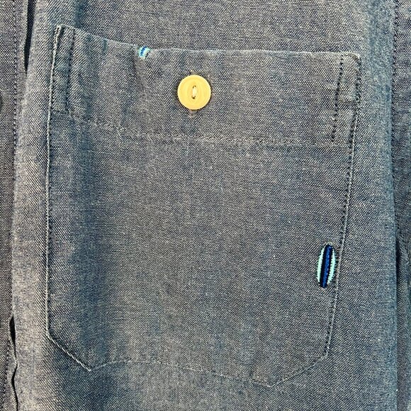 Tommy Hilfiger Chambray Surfboard Shirt Size S - Picture 8 of 13